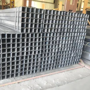 Metal Carbon Steel 30x30x2mm 12 X 12 Rectangular Tubesteel Square Pipe Material Black Iron Tube