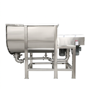 Agitateur mélangeur en acier inoxydable de qualité industrielle avec moteur AC automatique - Personnalisable pour le mélange de farine et de poudres chimiques - Product Image 1
