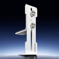 Support de carte graphique réglable blanc SAMZHE, support de positionnement du ventilateur, support de carte graphique de bureau, boîtier ITX pour la série 50/40, hauteur 6-96 mm