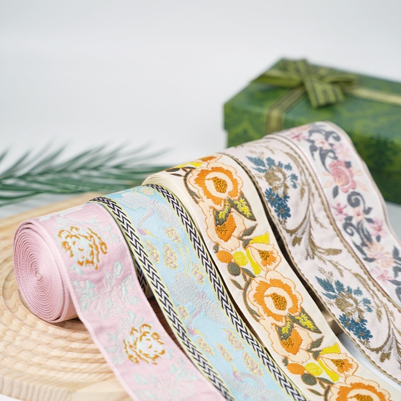 Professional Factory Custom Colorful Polyester Jacquard