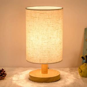 Modern Minimalist Fabric <b>Table</b> Lamp Creative Baby Feeding Night Light Romantic Warm Dimmable Plug-In <b>Bedside</b> <b>Table</b> Lamp Classic - Product Image 1