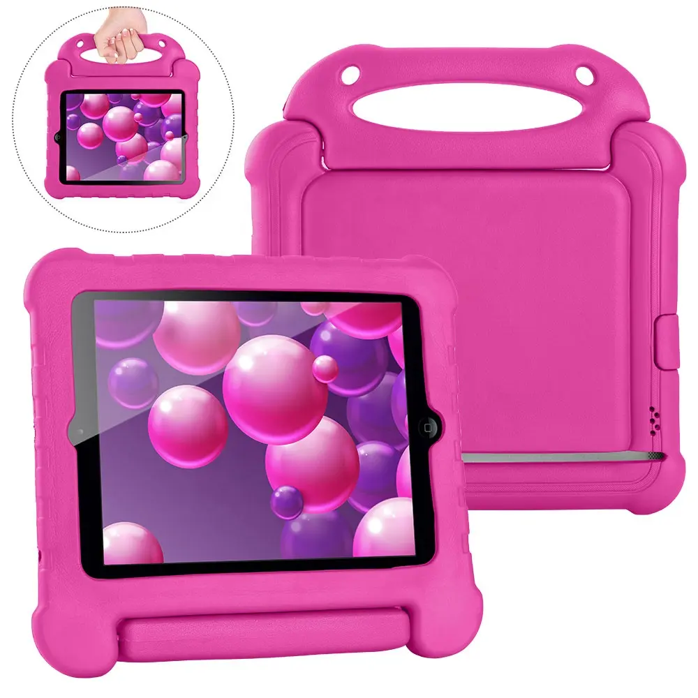 For iPad 2/3/4 Case, Kids Friendly Shockproof EVA iPad Case with Handle EVA Pencil Tablet Case for iPad 10.2