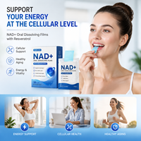 ODM OEM Films Oraux Dissolvants Personnalisés NAD+ Resvératrol – Complément Quotidien Multi-Nutriments pour le Soin Cellulaire