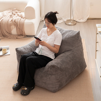 2025 nouveau velours côtelé tissu intérieur Pouf ensemble doux pouf mousse remplissage asiatique confortable étanche pour hiver salon chaud déco
