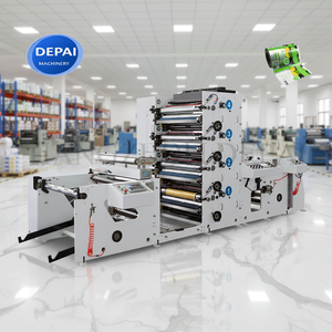 Máquina de Impresión Flexográfica para Bolsas de Papel, Películas y Etiquetas, Línea de Producción Completamente Automática - Product Image 1