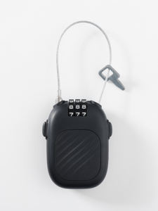 Cabo De Bloqueio Retrátil, Segurança Senha De Bloqueio, Aço Cabo Bagagem Fechaduras, Viagem Combinação De Bloqueio, - Product Image 4