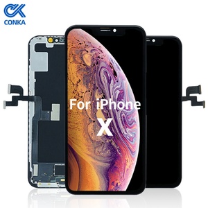 Conka จอแสดงผล OLED แบบแข็งสำหรับโทรศัพท์มือถือ iPhone x XS XR 11Pro MAX อะไหล่จอแสดงผล LCD - Product Image 6