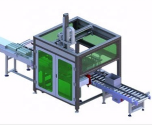 Machine d'emballeur de carton d'axe de <span class=keywords><strong>XYZ</strong></span>/machine d'emballage d'emballeur de carton de coordonnées de bouteilles traditionnelles de conteneurs - Product Image 1