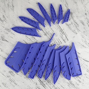 Funda Protectora <span class=keywords><strong>de</strong></span> Plástico Azul <span class=keywords><strong>para</strong></span> Cuchillos <span class=keywords><strong>de</strong></span> Cocina, Cubre la Punta del Cuchillo <span class=keywords><strong>para</strong></span> Mayor <span class=keywords><strong>Seguridad</strong></span> - Product Image 1