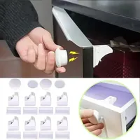 Verrouillage magnétique pour enfants, protection des enfants, verrou de sécurité pour bébé, loquet de tiroir, verrou de porte d'armoire, limiteur, verrous de sécurité pour enfants