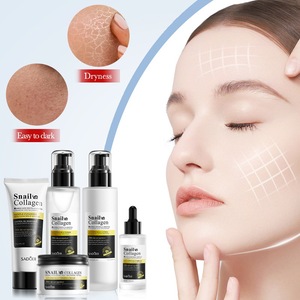Produits de soin de la peau du visage en gros, sérum réparateur pour peaux sensibles, crème pour le visage, lotion, soin de la peau au collagène d'escargot - Product Image 4