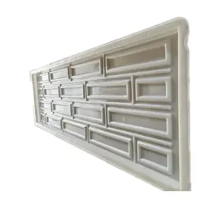 Good Quality Art Moulding Silicone 3d Gypsum Heat Pressure Wall Panel Mold For Wholesale