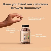 Gommes riches en vitamines D, K et calcium pour la croissance des enfants, améliorent la solidité des os et favorisent le développement de la taille