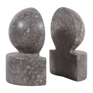 Fermalibri Sferici in Marmo, Moderni e Decorativi per Scaffali, Esposizione in Biblioteca Domestica - Product Image 3