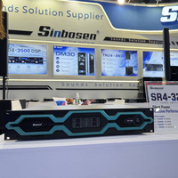 Amplificateurs de scène haute performance SR4-3200 100V-240V, amplificateur de puissance pour son surround karaoké, pour enceintes linéaires