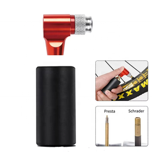 Professionelle Hochwertige Boyan JG-1025E Notfall-Mini-Gewindepumpe aus Aluminiumlegierung CO2-Inflator >160PSI Druck Fahrradpumpe - Product Image 4