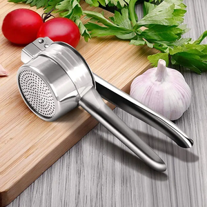 <span class=keywords><strong>Presse</strong></span>-purée et écraseur à pommes de terre en acier inoxydable confortable pour les frites - Product Image 6