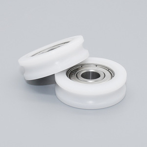 Rodillos para Puertas y Ventanas con Recubrimiento Plástico de 8*30*9mm, 608ZZ, para Rieles de Puertas Correderas, Producto de Alta Visibilidad, Suministro Directo de Fábrica - Product Image 3