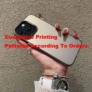 Funda para teléfono móvil TPU PC con llave plateada galvanizada con estampado de leopardo <span class=keywords><strong>K</strong></span> para Iphone 8 Xr Xs Max 11 12 13 14 15 16 17 Air - Product Image 5