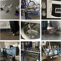 Machine automatique gonflable pour l'aération continue de pâtes à pâtisserie et de crèmes, distributeur spécial de pâtisserie et de gâteaux à vendre