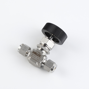 HNV Stainless Steel Male Thread Needle Valve/ Integral <b>Bonnet</b> Double Ferrules Needle Valve - Product Image 4