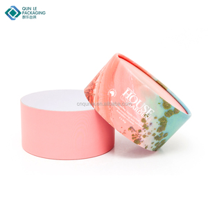 Eco-friendly fabbrica rosa cosmetico/profumo/candela/caramella/tubo di carta di cioccolato contenitore di imballaggio - Product Image 2