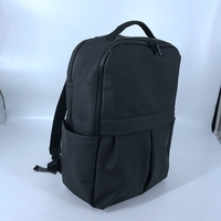 BSCI sac à dos scolaire de grande capacité avec logo personnalisé sac d'affaires pour hommes en toile enduite sac d'ordinateur étanche