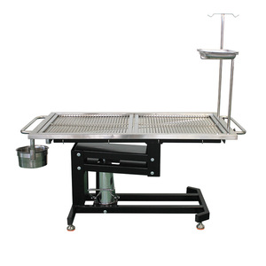 Pet Multifunctional Grooming <b>Table</b> Stainless Steel Height Adjustable Hydraulic Lift For Dog <b>Bathing</b> Shaving Blow Drying - Product Image 1