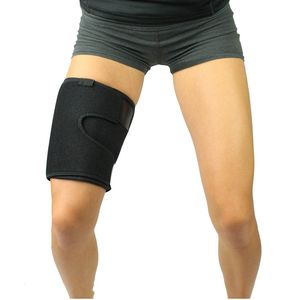 <span class=keywords><strong>Cuisse</strong></span> Wraps Support Antidérapant Compression <span class=keywords><strong>Cuisse</strong></span> Manches Ischio-jambiers Quad Wrap Réglable Néoprène Orthèse De Jambe Supérieure - Product Image 6