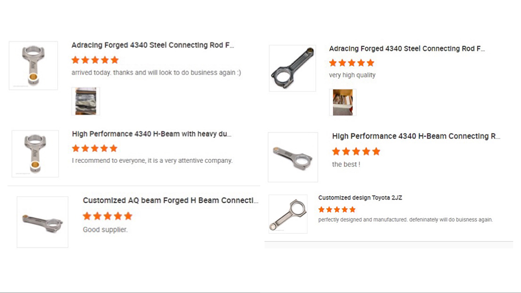 Adracing 4340 Steel Connecting Rod For Mercedes Benz 240 320 Amg