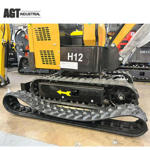 Mini escavatore in gomma leggera per QH12 H12 DM12-C per terreni fangosi e sabbiosi - Product Image 4
