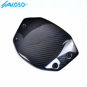 AKOSO-Pare-brise en fibre de carbone sèche 3K pour moto <span class=keywords><strong>Honda</strong></span> <span class=keywords><strong>CB650R</strong></span> 2019-2024 2022 <span class=keywords><strong>2023</strong></span> - Product Image 5