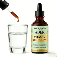 Fabricant OEM/ODM US/UK – Gouttes multivitaminées ADEK de haute qualité – Complément vitaminique bariatrique quotidien pour l'humeur, l'immunité, le soutien osseux et la croissance humaine