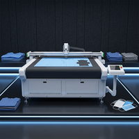 IGOLDENCNC oscillerende mes-CNC-snijmachines verwerken producten zoals medische jassen, medische mantels en mondmaskers.