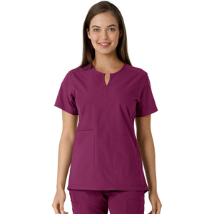 Uniformes Médicos Unisex de Sarga Force Cross-Flex Modern Fit con Panel Flexible para Uso Hospitalario y Detección de Agujas ODM - Product Image 1