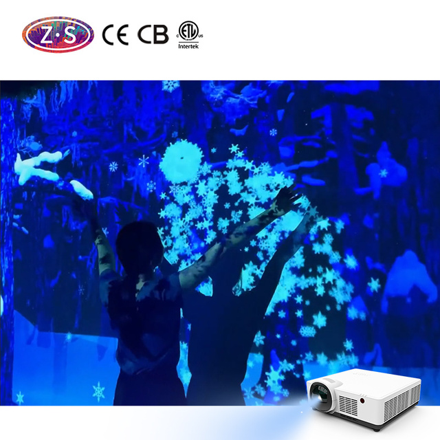 Content Customization Immersive Projector 3D Digital Party Room Interactive Wall Projection for Theme Parks