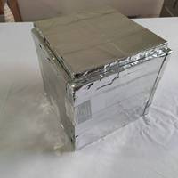 Feuille d'isolation VIP en silice fumée écologique haute performance, moderne, 5-50 mm, en fibre de verre et feuille d'aluminium, à faible valeur de lambda, ignifuge