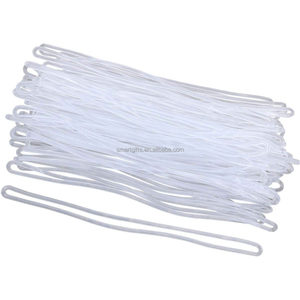 6 Inch Clear Plastic PVC Luggage Tag Worn Loops,clear Vinyl Soft Loop Plastic Tag for Business Travel and Office Supplies