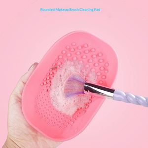 Almohadilla Limpiadora de Brochas de Maquillaje de Silicona Personalizada con Serigrafía, Paleta de Limpieza Portátil, Diseño Creativo, Regalo Promocional - Product Image 1