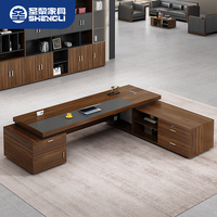 Mobilier bureau LBZ-95 Scrivania table de bureau pour directeur de bureau de luxe pour PDG table de bureau pour directeur de bureau