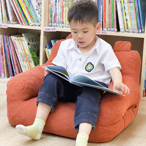 Nouveau design de <span class=keywords><strong>fauteuil</strong></span> canapé pour enfants en velours côtelé <span class=keywords><strong>fauteuil</strong></span> doux pour la peau rempli de mousse pour la salle de jeux de la pépinière - Product Image 4