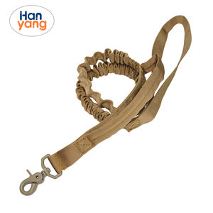 Tali Kekang Anjing Elastis Custom HanYang, Tali Kekang Anjing Heavy Duty dengan Peredam Kejut, 2 Pegangan Empuk untuk Latihan - Product Image 2