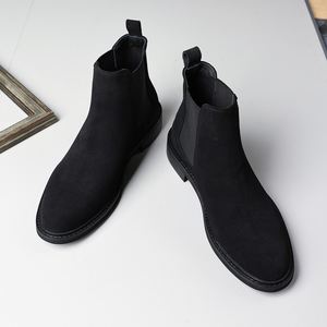 Zapatos de Cuero de Negocios para Hombre de Alta Calidad, Suela Gruesa, Impermeables, Parte Superior de Cuero Genuino, Otoño - Product Image 1