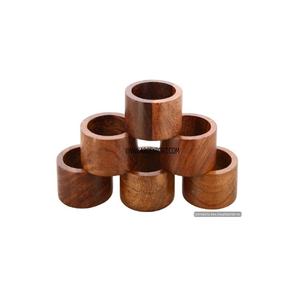 <b>Vintage</b> Metal Napkin Rings Gold Polished Fancy Decoration <b>Table</b> Accessories Set of 4 for Party Tabletop Tissue Holding Rings - Product Image 6