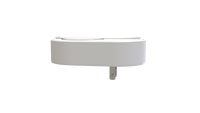 Sonnette WiFi avec 58 mélodies, système d'alarme, prise EU/US, produit intelligent, 433 MHz, matériau ABS, prise en charge de la batterie, contrôle à distance via l'application Tuya