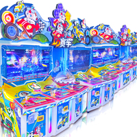 Kising – Équipement de jeu de course à monnayeur pour salles d'amusement, vente en gros |   Remise de prix pour 6 joueurs |   Machine de jeu d'arcade personnalisable