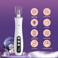 Nouvelle perceuse à ongles électrique au design innovant, portable, avec écran LED transparent, kit de pédicure et manucure, polisseuse à ongles électrique, recharge rapide par USB