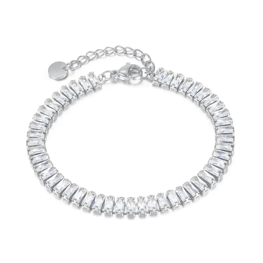 2023 Nieuwe Mode Gratis Verzending Groothandel Vergulde Zirkonia Diamant Bedelarmband Voor Vrouwen