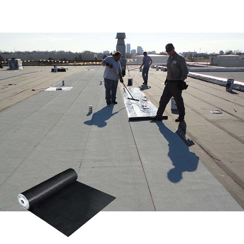 Membrana impermeable para techos de goma EPDM autoadhesiva de fácil construcción