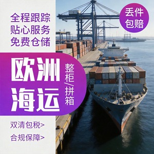 Connectivité de chaîne logistique intelligente Europe Fret maritime Chine vers Europe Porte à porte Taxes incluses - Product Image 1